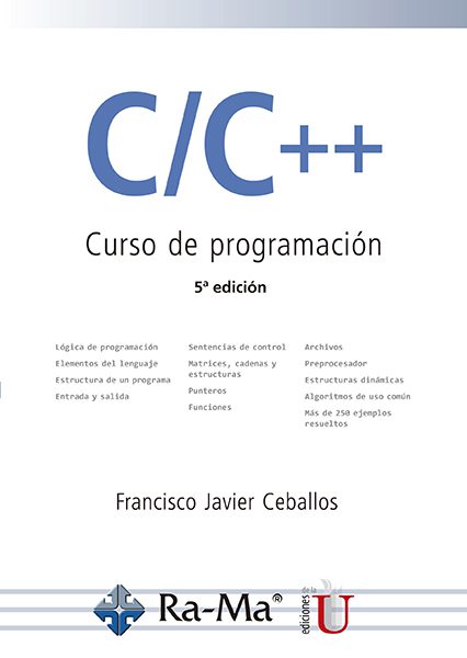 C/C++ Curso de programación. 5ta edición<br />
