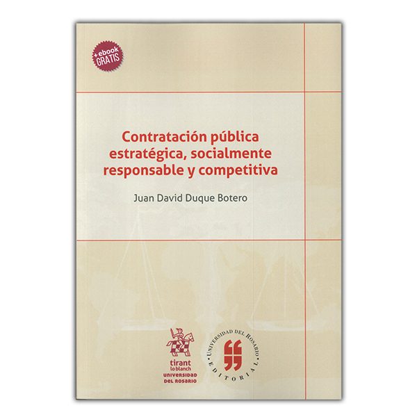 Contratación pública estratégica, socialmente responsable y competitiva