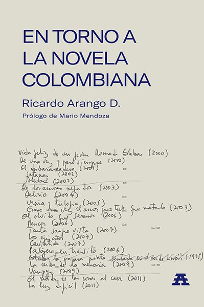 En torno a la novela colombiana